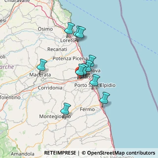 Mappa Via Vittorio Valletta, 62012 Zona Industriale MC, Italia (11.29909)