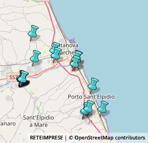 Mappa Via Mar di Norvegia, 63821 Porto Sant'Elpidio FM, Italia (4.5055)