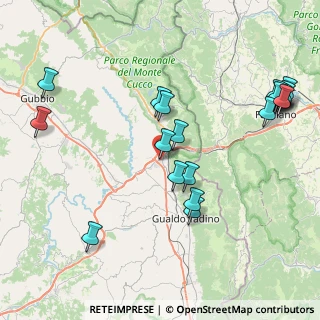 Mappa Via Commerciale, 06022 Fossato di Vico PG, Italia (9.984)