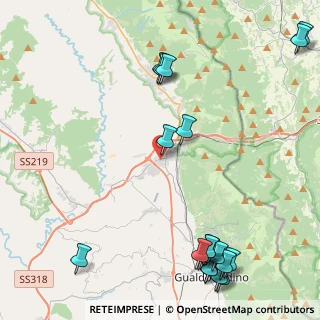 Mappa Via Commerciale, 06022 Fossato di Vico PG, Italia (6.30368)