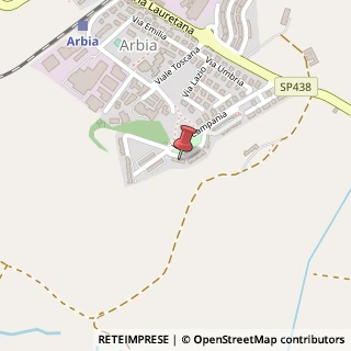 Mappa Piazza della Repubblica, 70, 53041 Asciano, Siena (Toscana)
