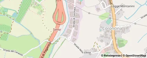 Mappa Siena