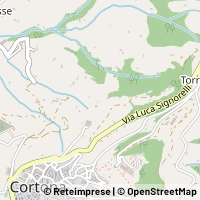Mapa Cortona