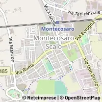 Kaart Montecosaro