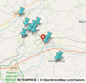 Mappa Contrada Peschiera, 62100 Macerata MC, Italia (3.3975)