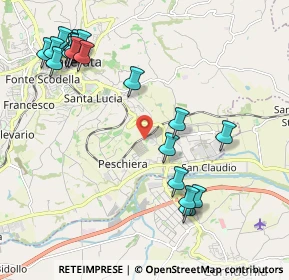 Mappa Contrada Peschiera, 62100 Macerata MC, Italia (2.541)