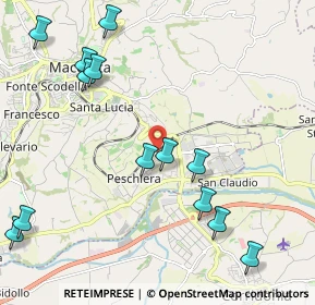 Mappa Contrada Peschiera, 62100 Macerata MC, Italia (2.66)