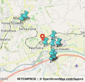 Mappa Contrada Peschiera, 62100 Macerata MC, Italia (1.7575)