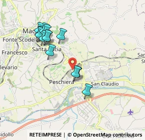 Mappa Contrada Peschiera, 62100 Macerata MC, Italia (1.90615)