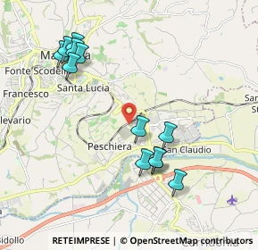 Mappa Contrada Peschiera, 62100 Macerata MC, Italia (2.115)