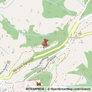 Mappa Cs Santa Maria Nuova, 107, 52044 Cortona, Arezzo (Toscana)