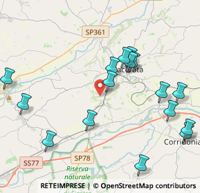 Mappa Via Luigi Pirandello, 62100 Macerata MC, Italia (4.80688)