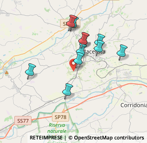 Mappa Via Luigi Pirandello, 62100 Macerata MC, Italia (3.24818)