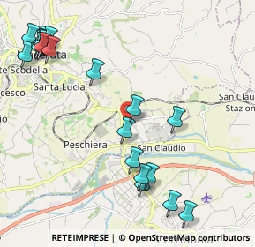 Mappa Via Moretti Primo e Giovanni, 62100 Piediripa MC, Italia (2.7275)