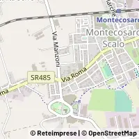 Kaart Montecosaro