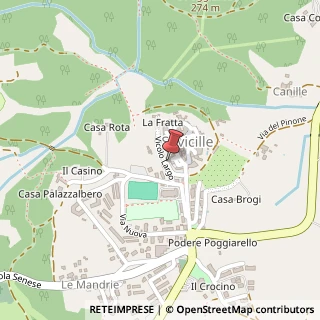 Mappa Viale Mazzini, 2, 53018 Sovicille, Siena (Toscana)