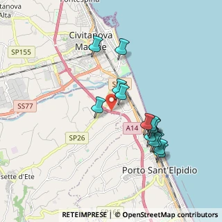 Mappa Autostrada Adriatica, 63821 Porto Sant'Elpidio FM, Italia (1.81214)