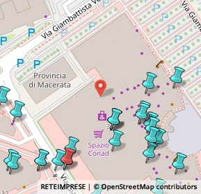 Mappa Centro Commerciale Valdichienti, 62100 Piediripa MC, Italia (0.08846)