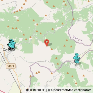 Mappa Loc. Case Ginezzo, 52044 Cortona AR, Italia (7.0675)