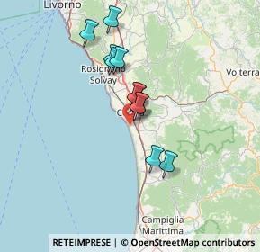 Mappa Via della Pineta, 57023 Cecina LI, Italia (11.40091)