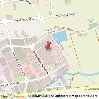 Mappa Via Giova, 62100 Macerata, Macerata (Marche)