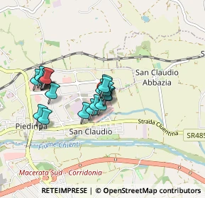 Mappa Via Giovan Battista Velluti C, 62100 Piediripa MC, Italia (0.7465)