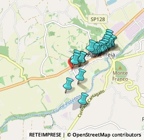 Mappa Via Alessandro Manzoni, 62010 Treia MC, Italia (0.7385)