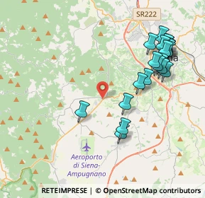 Mappa Vicolo Luigi Einaudi, 53018 Sovicille SI, Italia (4.559)