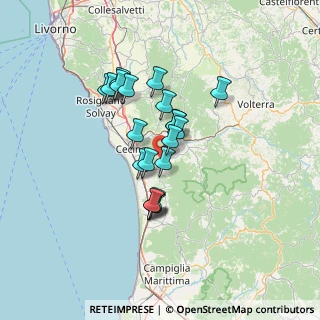 Mappa Via del Poggio, 56040 Casale Marittimo PI, Italia (10.7785)