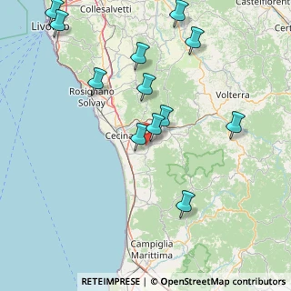 Mappa Via del Poggio, 56040 Casale Marittimo PI, Italia (18.465)