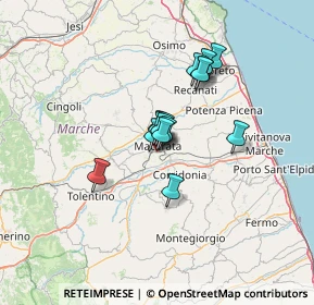 Mappa Via Massimo D'Azeglio, 62100 Macerata MC, Italia (8.668)