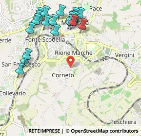 Mappa Via Massimo D'Azeglio, 62100 Macerata MC, Italia (1.314)