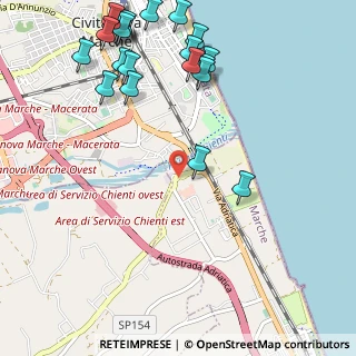 Mappa SP 26, 63821 Porto Sant'Elpidio FM, Italia (1.4225)
