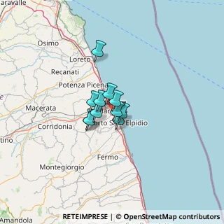 Mappa SP 26, 63821 Porto Sant'Elpidio FM, Italia (6.6)