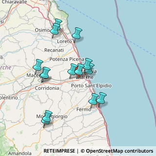 Mappa Via Enrico Mattei, 62012 Civitanova Marche MC, Italia (15.08143)