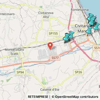 Mappa Via Enrico Mattei, 62012 Civitanova Marche MC, Italia (3.24333)