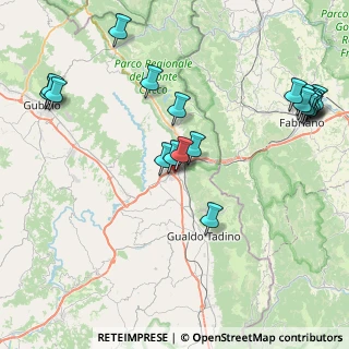 Mappa Via Artigianale, 06022 Fossato di Vico PG, Italia (10.433)
