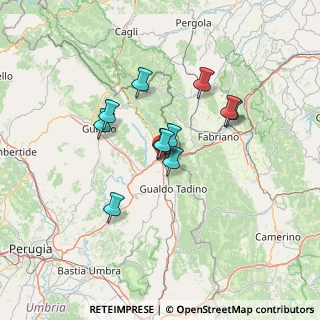 Mappa Via Artigianale, 06022 Fossato di Vico PG, Italia (10.58909)