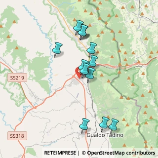 Mappa Via Artigianale, 06022 Fossato di Vico PG, Italia (3.43286)