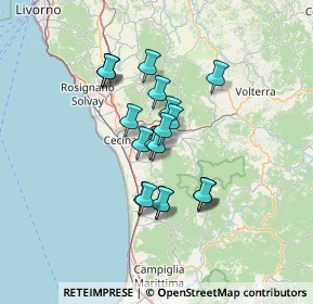 Mappa Via della Camminata Est, 56040 Casale Marittimo PI, Italia (10.808)