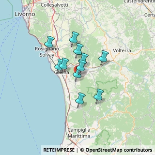 Mappa Via della Camminata Est, 56040 Bibbona LI, Italia (9.77455)