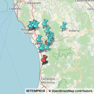 Mappa Via della Camminata Est, 56040 Casale Marittimo PI, Italia (10.979)