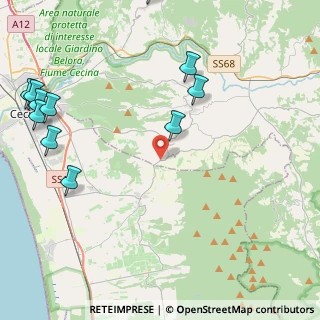 Mappa Via della Camminata Est, 56040 Casale Marittimo PI, Italia (6.06545)