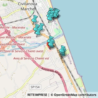 Mappa Auchan, 63821 Porto Sant'Elpidio FM, Italia (0.974)