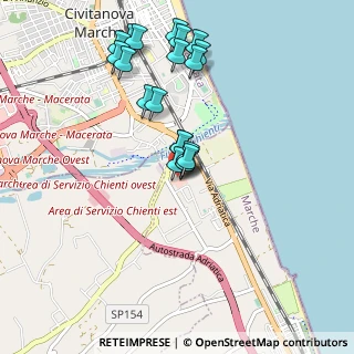 Mappa CC CEETRUS, 63821 Porto Sant'Elpidio FM, Italia (0.913)