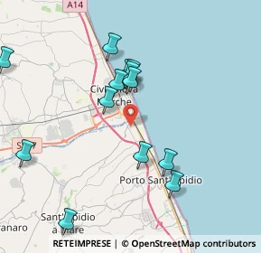 Mappa CC CEETRUS, 63821 Porto Sant'Elpidio FM, Italia (4.42429)