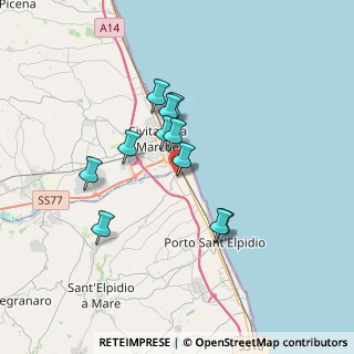 Mappa CC CEETRUS, 63821 Porto Sant'Elpidio FM, Italia (2.89455)