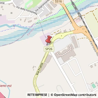 Mappa Via Fratte, 63821 Sant'Elpidio a Mare, Fermo (Marche)