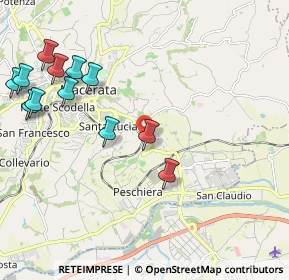 Mappa SP Maceratese, 62100 Macerata MC, Italia (2.54667)