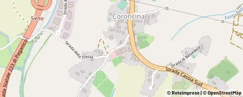 Mappa Siena